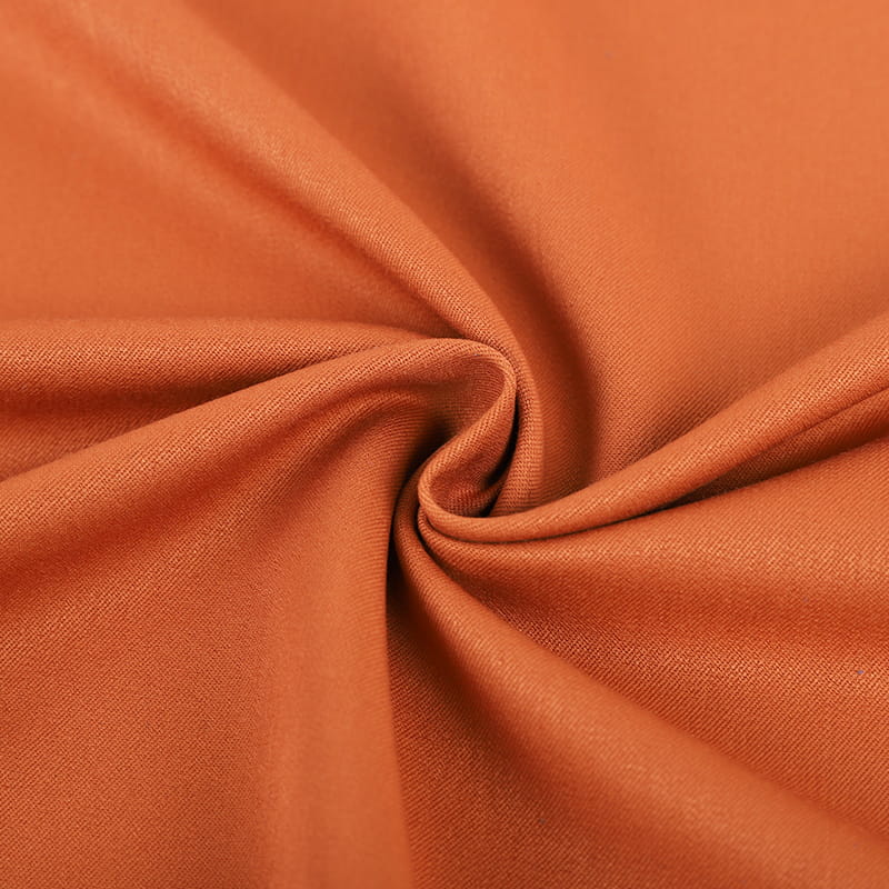 FX54434 احساس دست نرم T/R Polyester Rayon Spandex Twill پارچه برای شلوار لباس و غیره